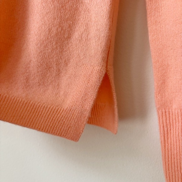 J.Crew Cashmere Crew Neck Sweater Small Peach NEW NWT - Picture 5 of 9